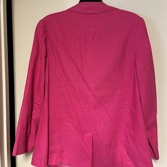 Studio Works Woman Pink Lined Blazer, Size 16W - Picture 2 of 2
